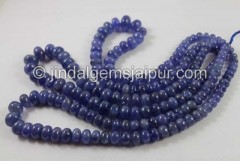 Tanzanite Far Smooth Roundelle Beads